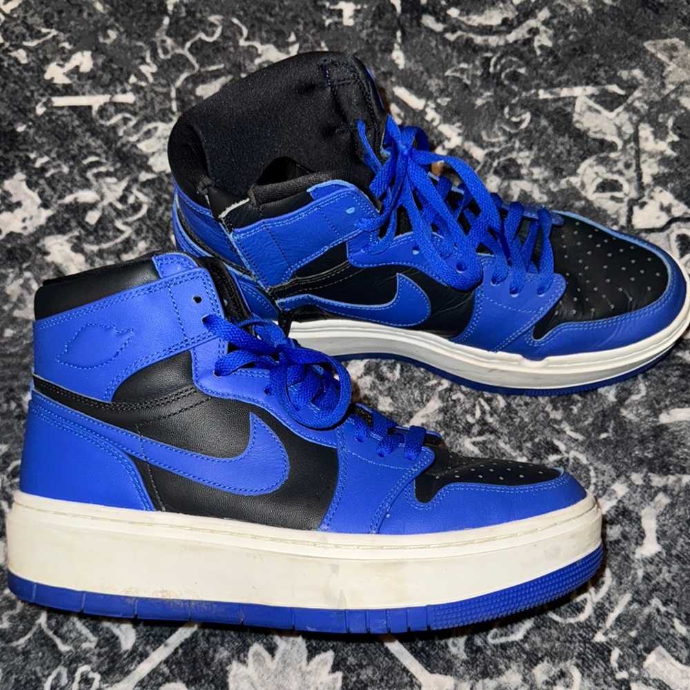 Nike Royal Blue and Black High-Tops - Picture 2 of 7